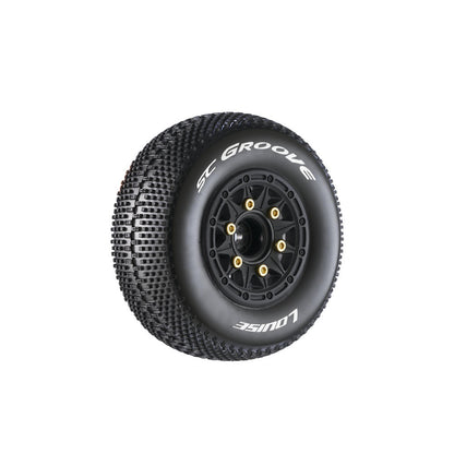 Image of SC-Groove 1/10 Short Course Tires, Soft, 12, 14 & 17mm