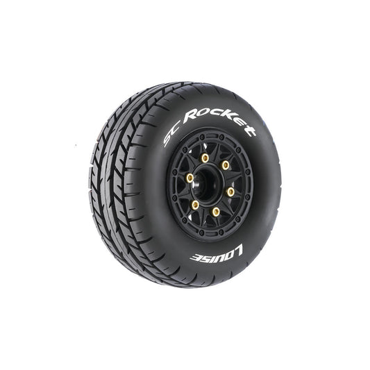 Image of SC-Rocket 1/10 Short Course Tires, Soft, 12, 14 & 17mm