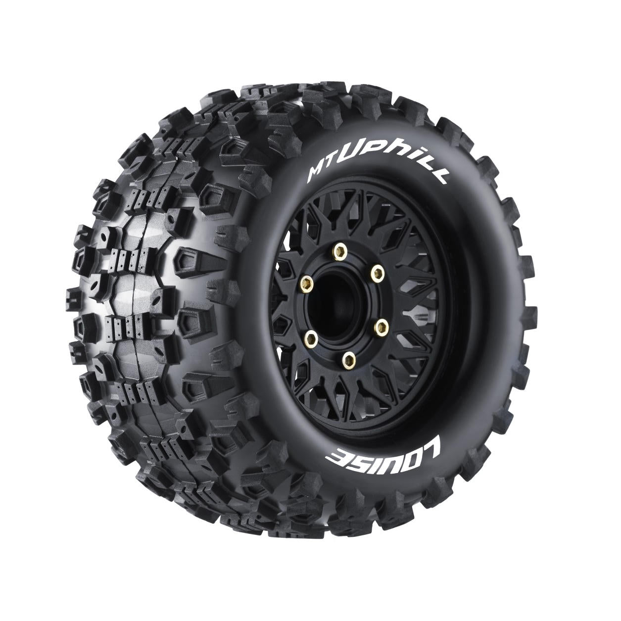 Image of MT-Uphill Soft, 1/10 Monster Truck Tires, 0 & 1/2  Offset,