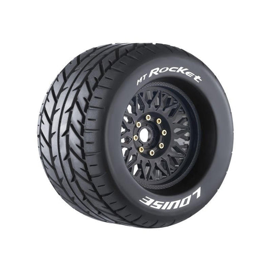 Image of MT-Rocket Sport 1/8 Monster Truck Tires, 0 & 1/2 Offset,