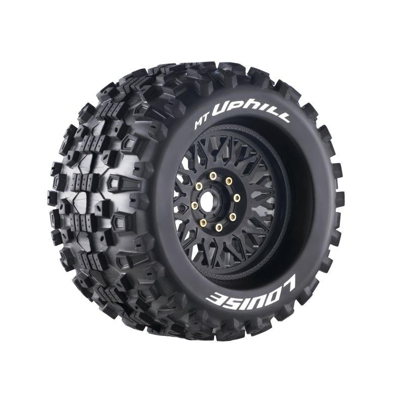 Image of MT-Uphill Sport 1/8 Monster Truck Tires, 0 & 1/2 Offset,