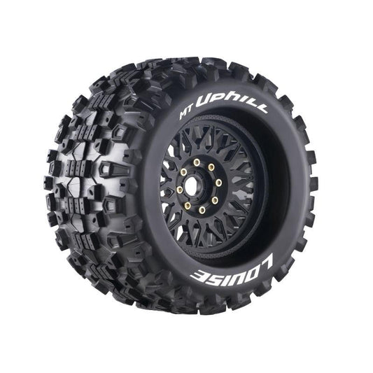 Image of MT-Uphill Sport 1/8 Monster Truck Tires, 0 & 1/2 Offset,