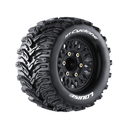Image of MT-Cyclone Soft, 1/10 Monster Truck Tires, 0 & 1/2  Offset,