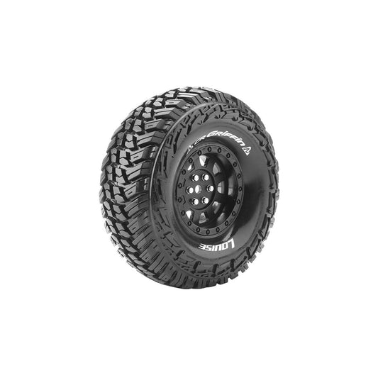 Image of CR-Griffin 1/10 1.9 Crawler Tires, 12mm Hex, Super Soft,