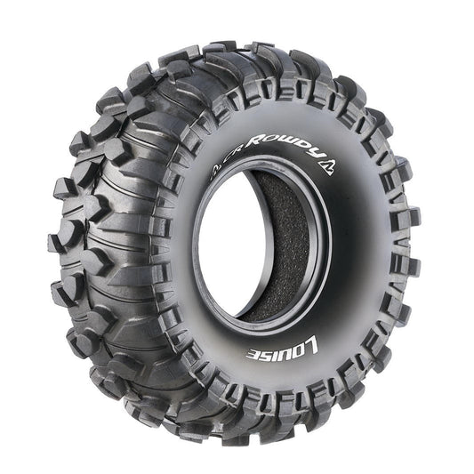 Image of CR-Rowdy 1/10 1.9 Crawler Tires, Super Soft, Front/Rear