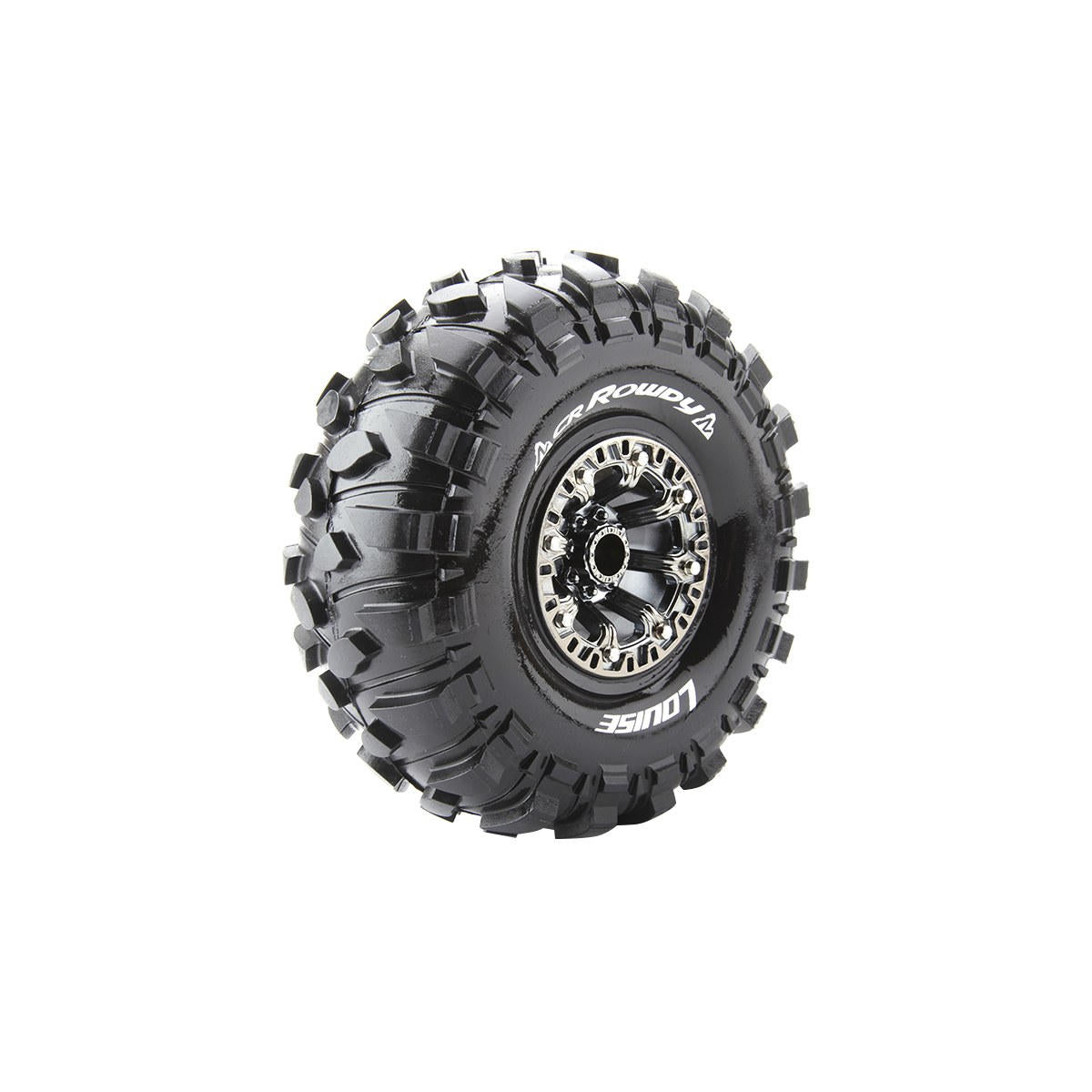 Image of CR-Rowdy 1/10 2.2 Crawler Tires, 12mm Hex, Super Soft,