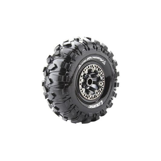 Image of CR-Rowdy 1/10 2.2 Crawler Tires, 12mm Hex, Super Soft,