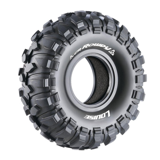 Image of CR-Rowdy 1/10 2.2 Crawler Tires, Super Soft, Front/Rear