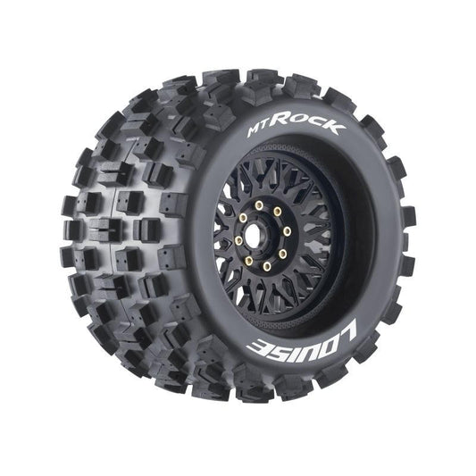 Image of MT-Rock Sport 1/8 Monster Truck Tires, 0 & 1/2 Offset,