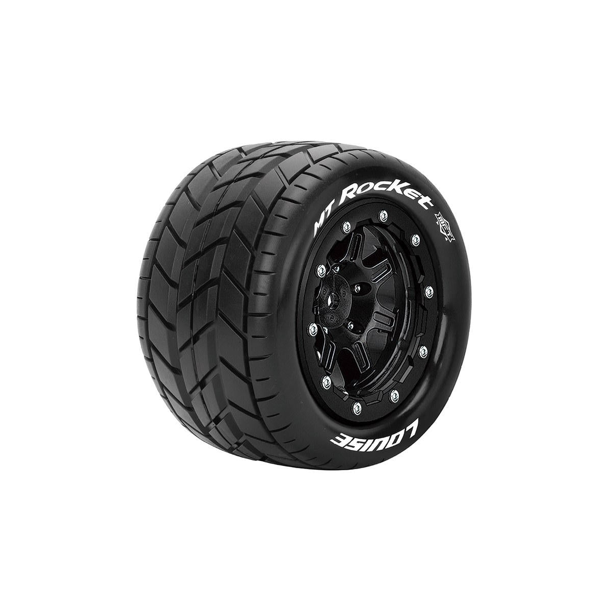 Image of MFT MT-Rocket 1/10 Monster Truck Tires, 1/2 Offset, 17mm