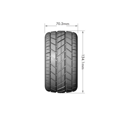 Image of MFT MT-Rocket 1/10 Monster Truck Tires, 1/2 Offset, 17mm