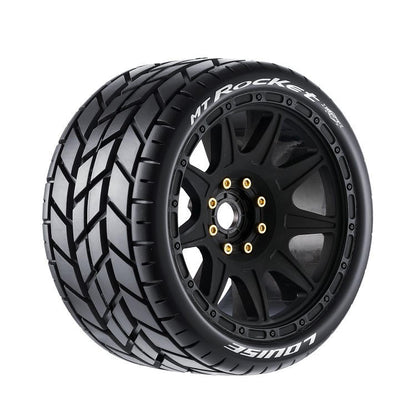 Image of MT-Rocket Speed 1/8 Monster Truck Tires, 0 & 1/2 Offset,