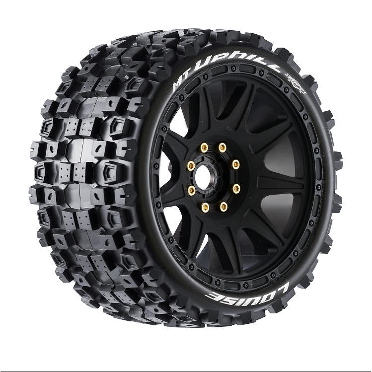 Image of MT-Uphill Speed 1/8 Monster Truck Tires, 0 & 1/2 Offset,