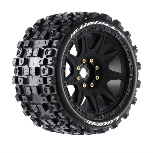 Image of MT-Uphill Speed 1/8 Monster Truck Tires, 0 & 1/2 Offset,