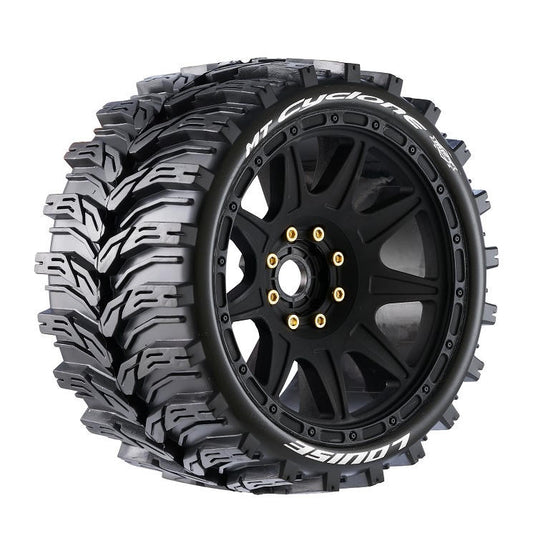Image of MT-Cyclone Speed 1/8 Monster Truck Tires, 0 & 1/2 Offset,
