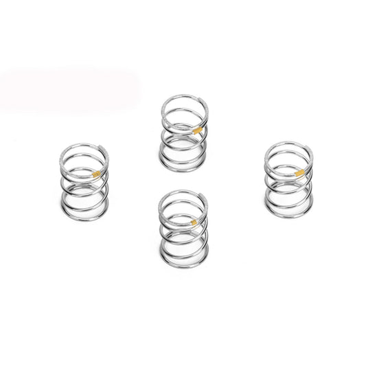 Image of Shock Spring (1.2x22mm) Yellow-Medium, Fits T410 Drift