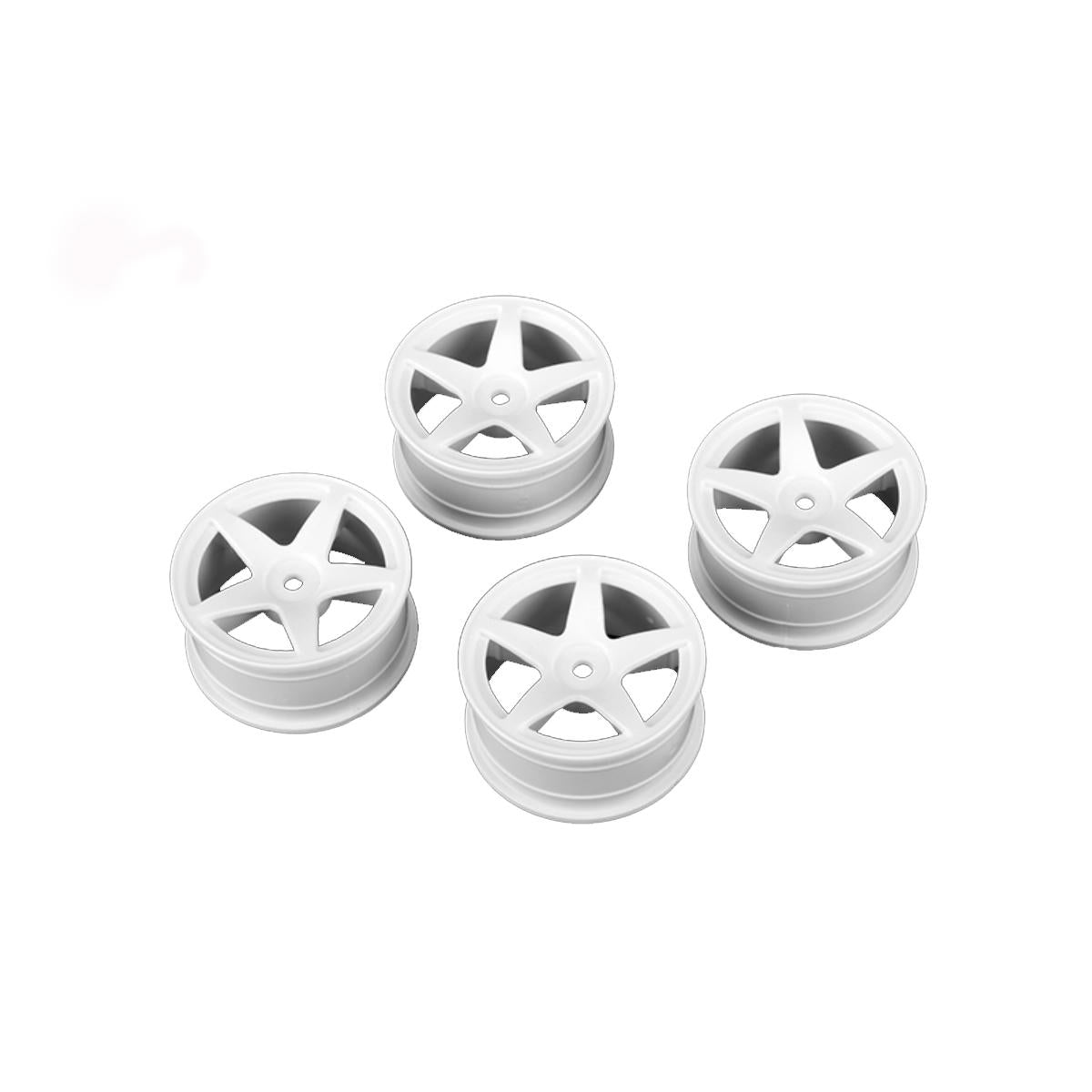 Image of 5 Spoke Wheel - White/26mm (ET -0mm), for T410 Drift