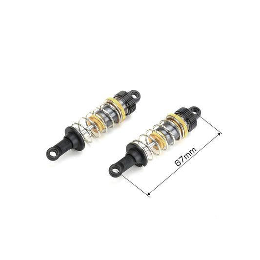 Image of T410 Rally Aluminum - Front Shocks, 2pcs