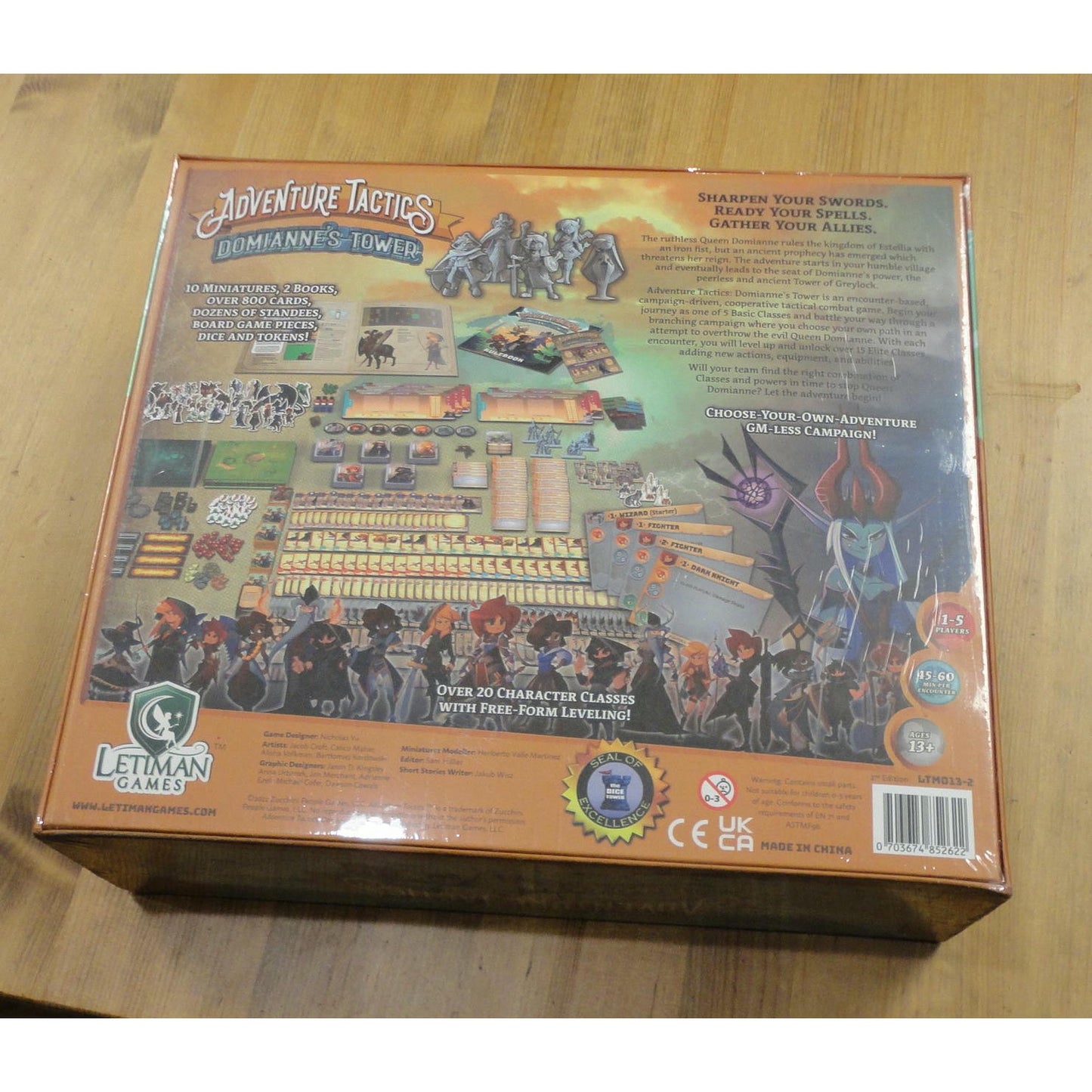 Image of Adventure Tactics: Domianne's Tower Board Game LTM013-2