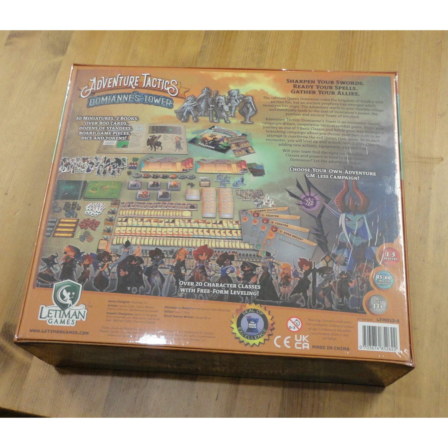 Image of Adventure Tactics: Domianne's Tower Board Game LTM013-2