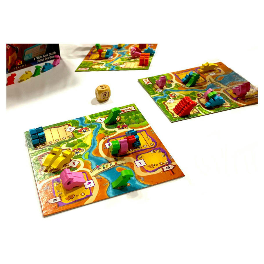 Image of Draftosaurus Board Game by Ankama LUMANK200