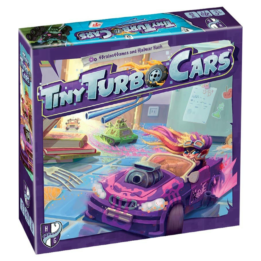 Image of Tiny Turbo Cars Board Game by Luma Imports LUMHG063