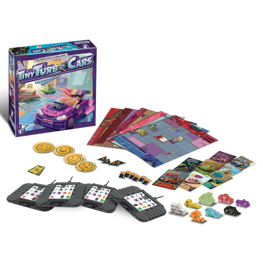 Image of Tiny Turbo Cars Board Game by Luma Imports LUMHG063
