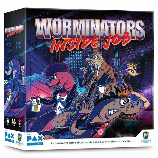 Image of Worminators: Inside Job Board Game by Lynnvander Games LYNWORM01