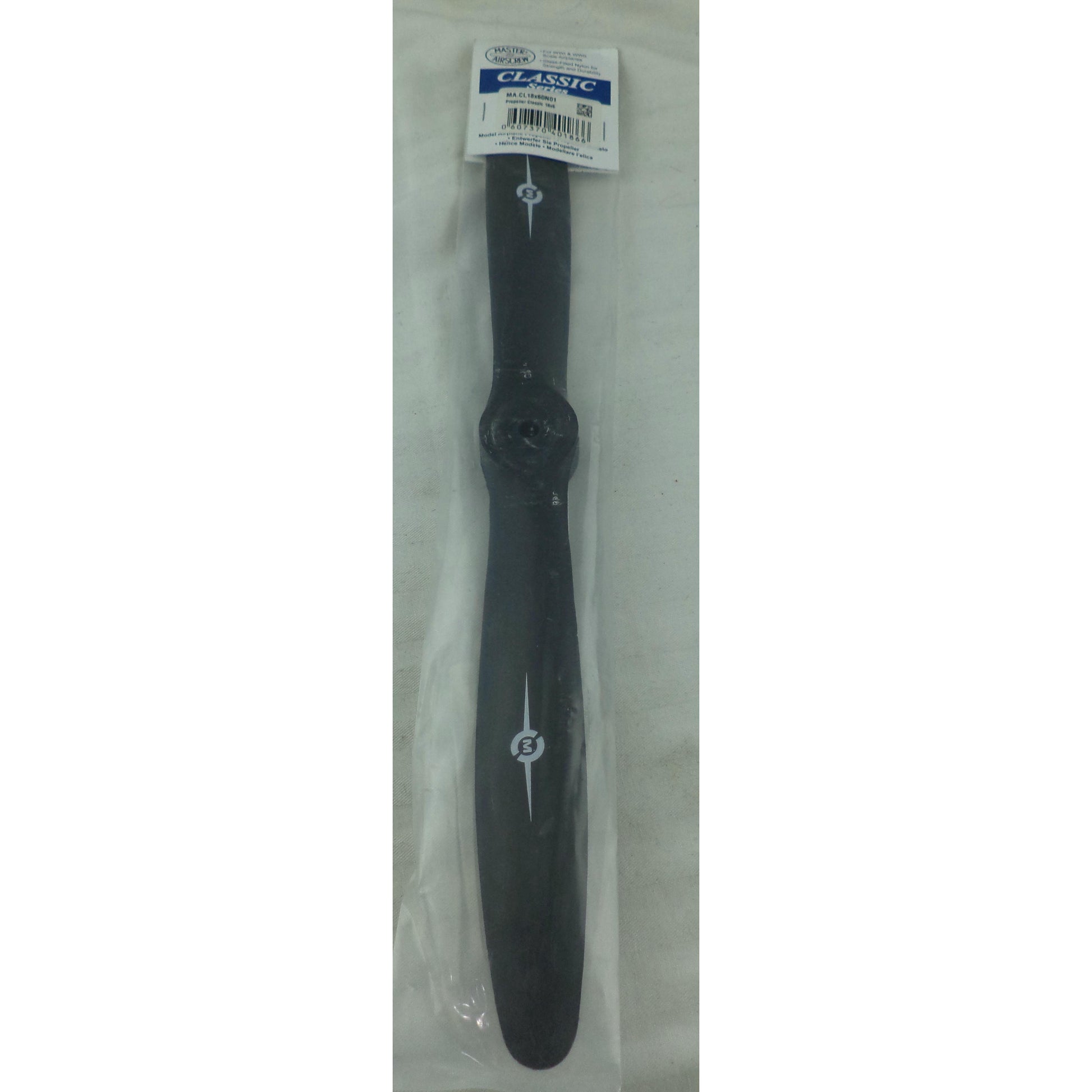 Image of Master Airscrew Nylon 18x6 Nylon Airplane Propeller MAS1860C/MASCL18X60N01