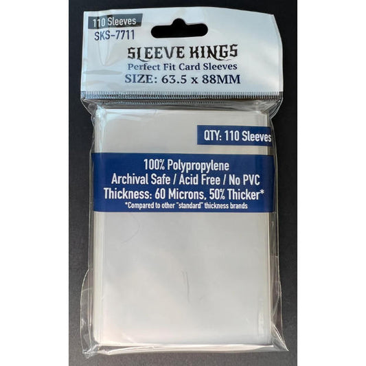 Image of Sleeve Kings: Perfect Fit Infernal Card Sleeves 63.5mm x 88mm (110)