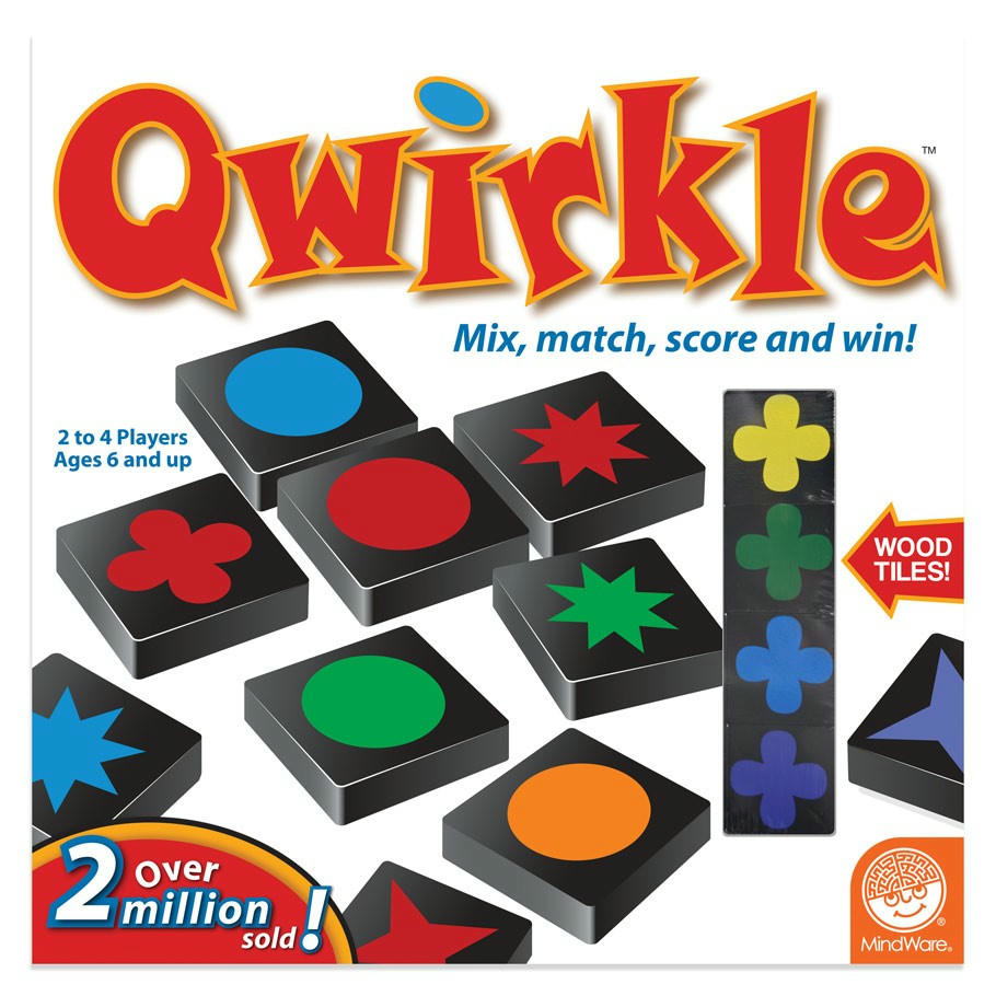 Image of Qwirkle Board game by MindWare Games MDW32016W