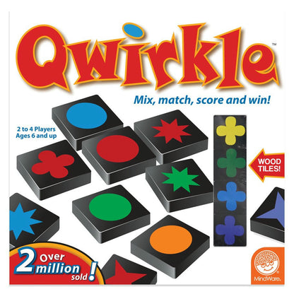 Image of Qwirkle Board game by MindWare Games MDW32016W