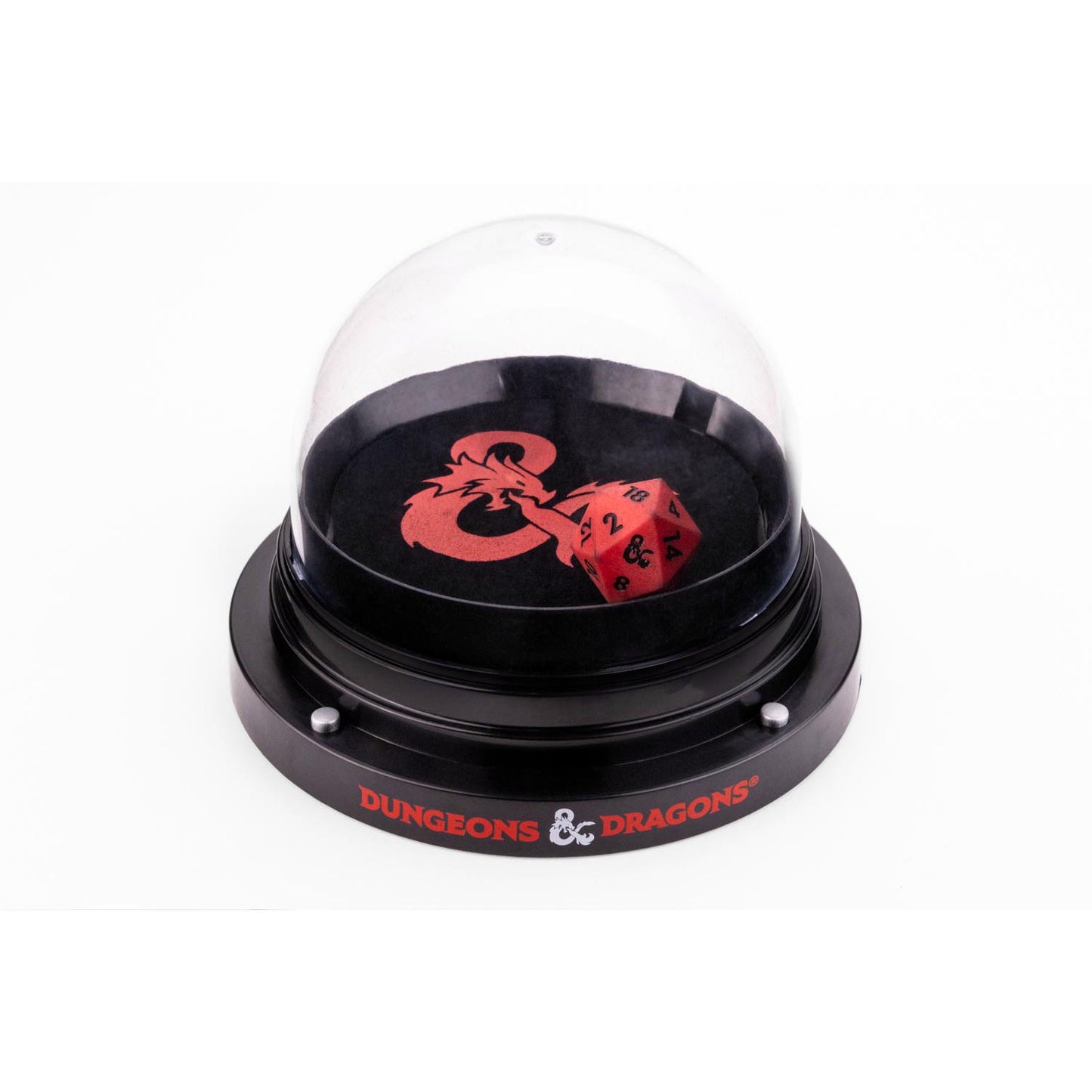 Image of Dungeons & Dragons Orb of Possibility Dice Roller with Silicone d20