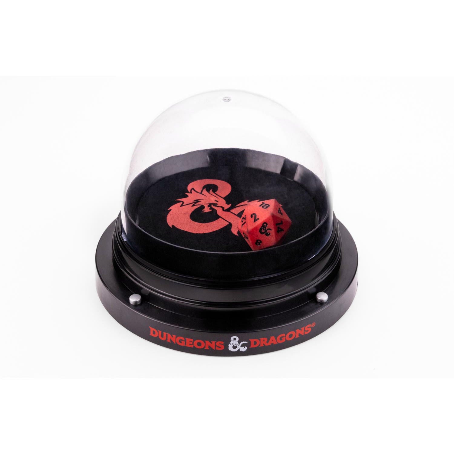 Image of Dungeons & Dragons Orb of Possibility Dice Roller with Silicone d20