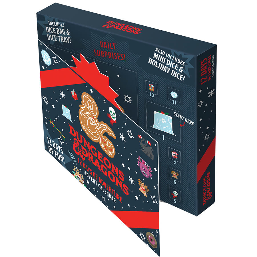 Image of Dungeons & Dragons Dice of Adventure Advent Calendar