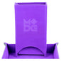 Image of Purple Velvet Lined Folding Dice Tower MET547