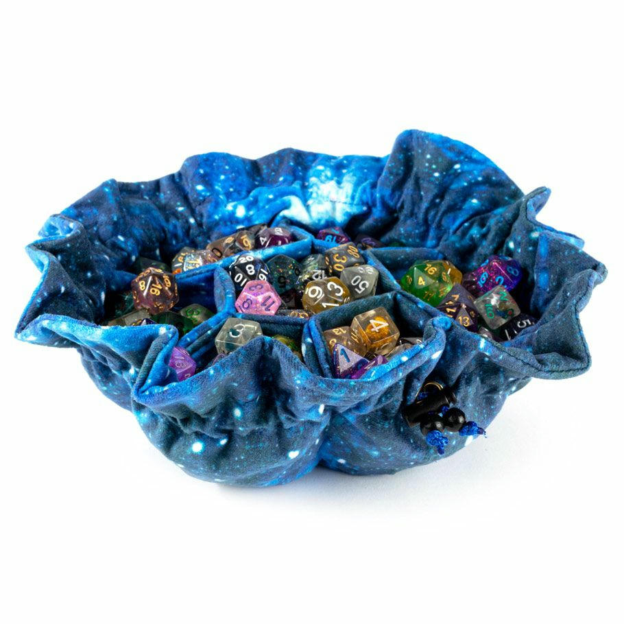 Image of Fanroll Galaxy Velvet RPG Dice Bag w/Pockets MET9101