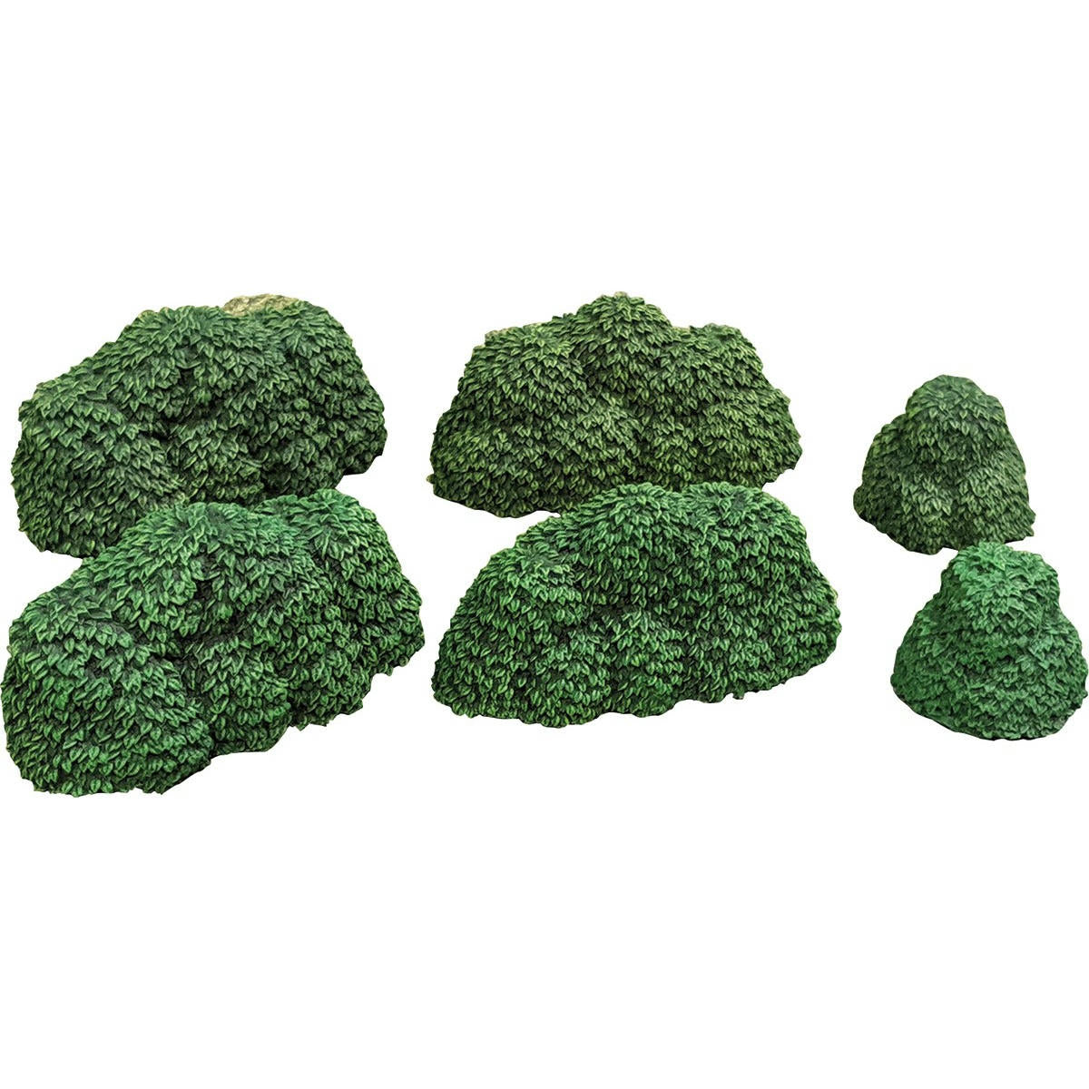Image of Painted Verdant Green Bushes Fantasy Miniatures Scenery Monster Fight MFC10500