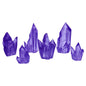Image of Painted Amythyst Crystals Fantasy Miniatures Scenery Set Monster Fight MFC10601