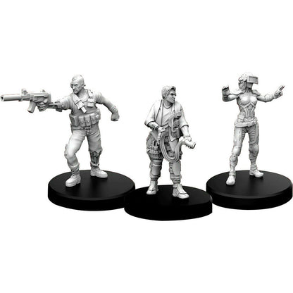 Image of Cyberpunk Red RPG Edgerunners A Miniatures Solo / Netrunner / Tech MFC33001