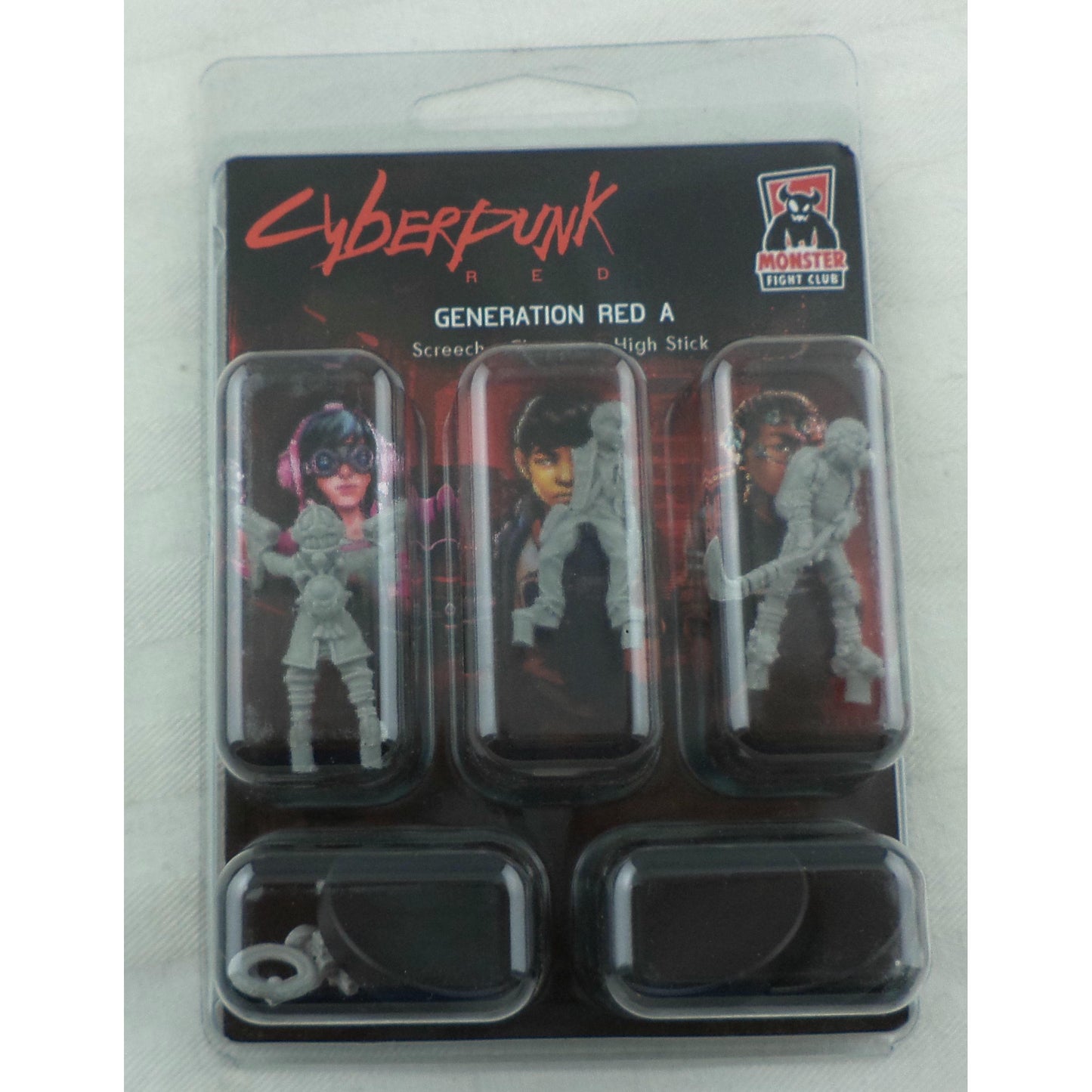 Image of Cyberpunk Red RPG Generation A Screech/Chopper/High Stick Miniatures MFC33009