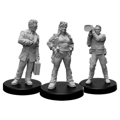 Image of Cyberpunk Red RPG Edgerunners FExec CEO/Solo 3/Media 3 Miniatures MFC33018