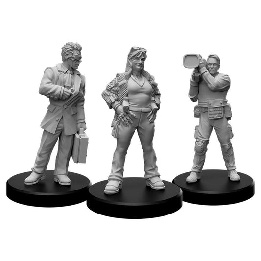 Image of Cyberpunk Red RPG Edgerunners FExec CEO/Solo 3/Media 3 Miniatures MFC33018