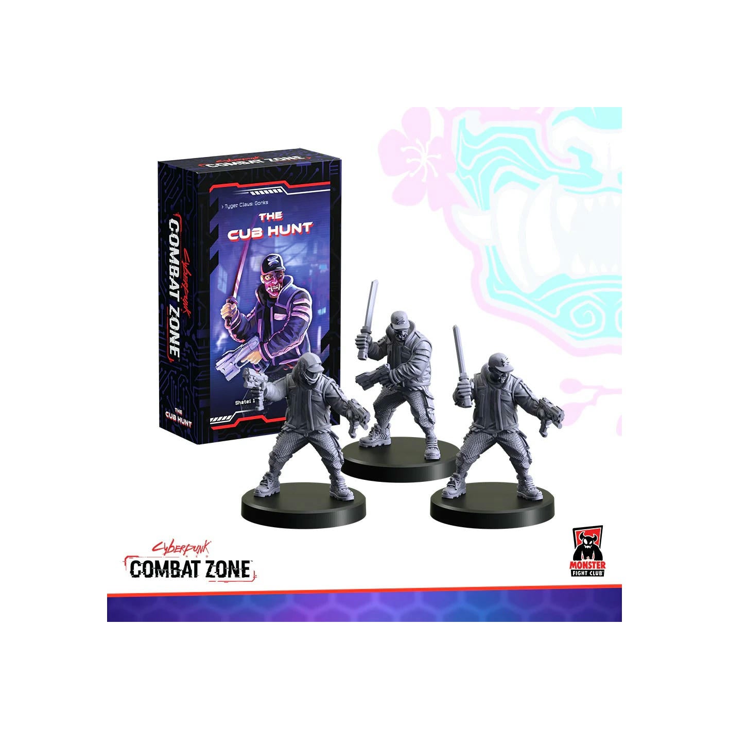 Image of Cyberpunk Combat Zone Generation Red The Cub Hunt (Tyger Claws Gonks)