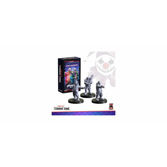 Image of Cyberpunk Combat Zone Generation Red Miniatures Game Foolproofed (Bozo Gonks)
