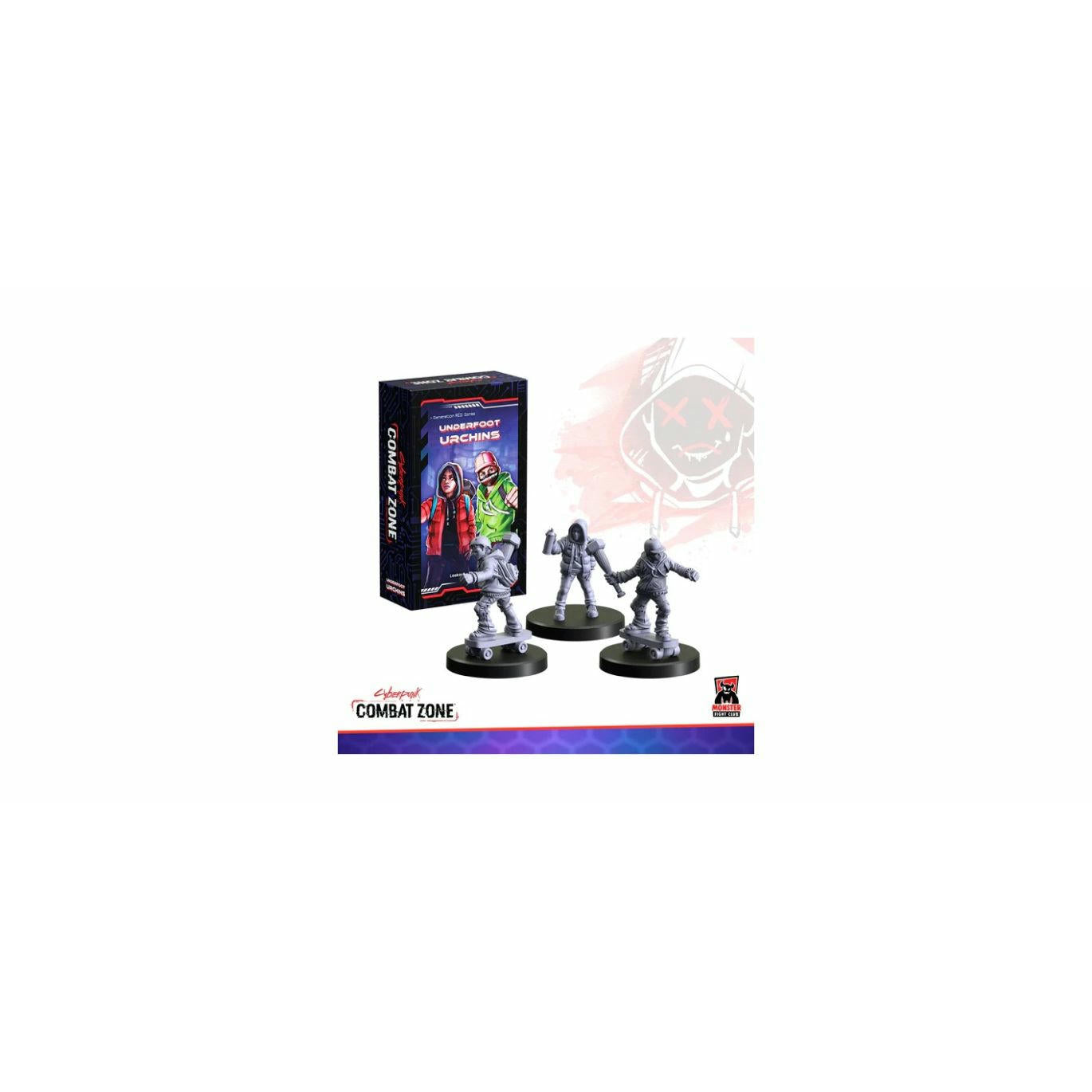 Image of Cyberpunk Combat Zone Generation Red Miniatures Game Underfoot Urchins (Gonks)