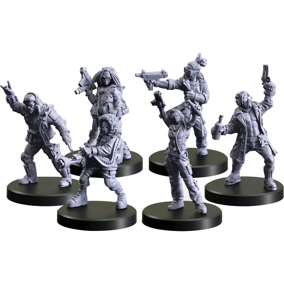 Image of Cyberpunk RED: Combat Zone - Piranha Faction Starter Box