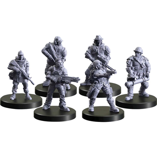 Image of Cyberpunk RED: Combat Zone - 6th Street Faction Starter Box