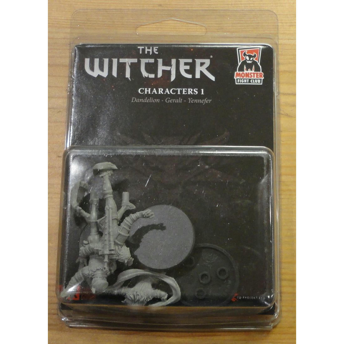 Image of The Witcher RPG Characters 1 (Geralt, Yennefer, Dandelion) Miniatures Set