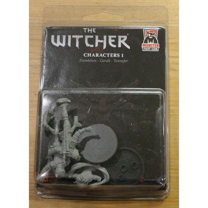 Image of The Witcher RPG Characters 1 (Geralt, Yennefer, Dandelion) Miniatures Set